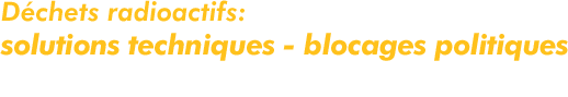 Dchets radioactifs